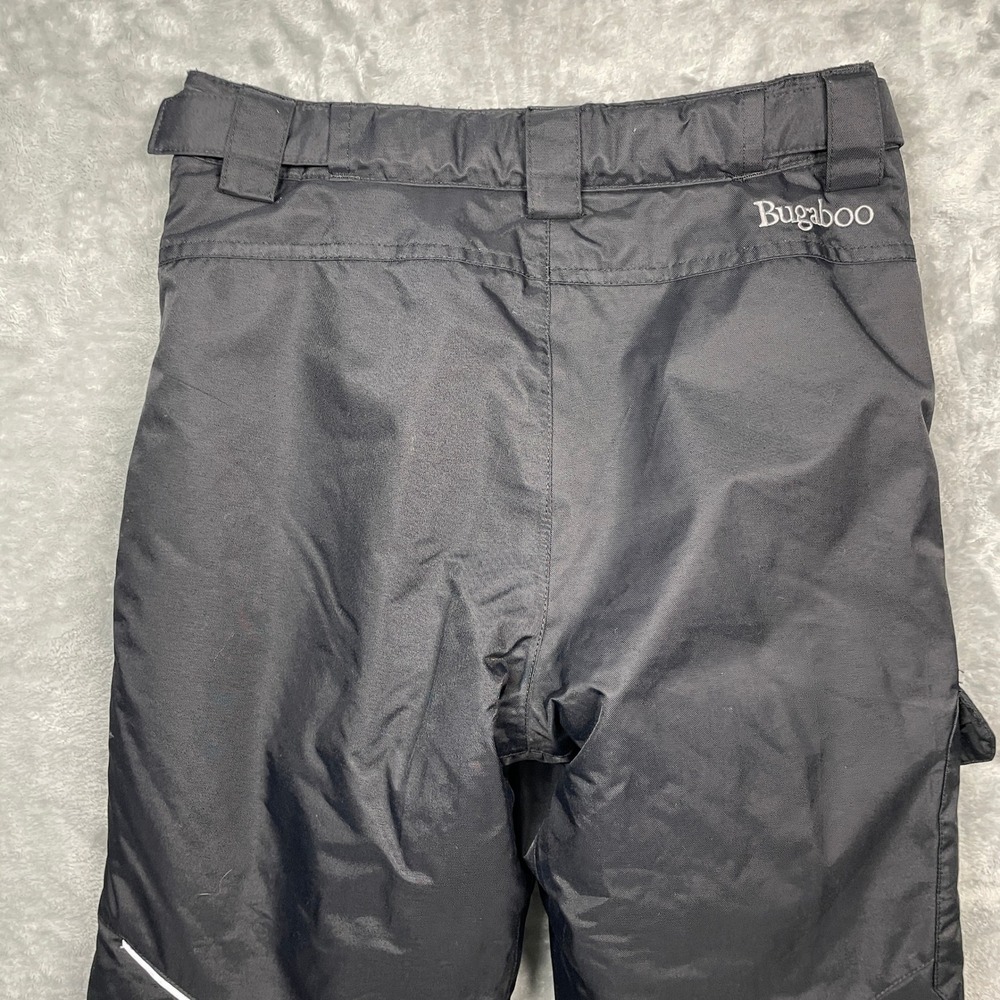 Columbia Bugaboo Snow Pants Kids Size M Black Omni-Heat Waterproof Insulated - Picture 14 of 16